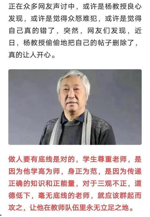 杨帆教授爆料视频大全集,揭秘事件真相与内幕